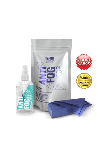 Gyeon Q2 Antifog Cam Buğu Önleyici Kaplama Set 120ml