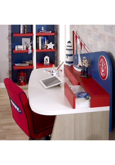 Meltem Kids Pacific Çocuk Odası Çalışma Masası Beyaz