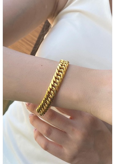 Zümrüt Sarraf 22 Ayar Altın Kadın 20 G Dallas Bileklik