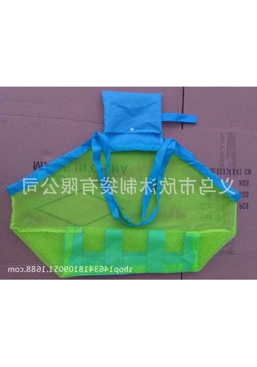 Didadodo Katlanır Plaj Çantası Çocuk Oyuncak Saklama Torbası - Geniş Ağ Yapılı, Dayanıklı Yeşil Yeşil