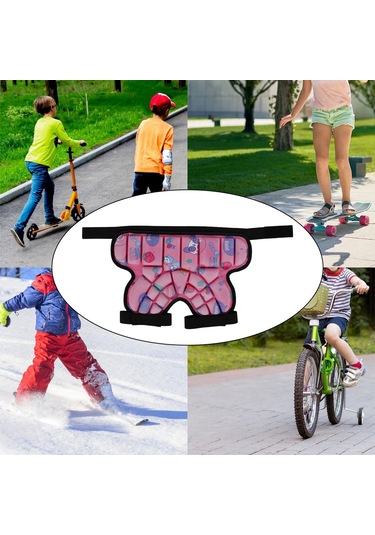 Suntek Çocuklar Için Yastıklı Kalça Koruyucu Şort Pembe Pembe