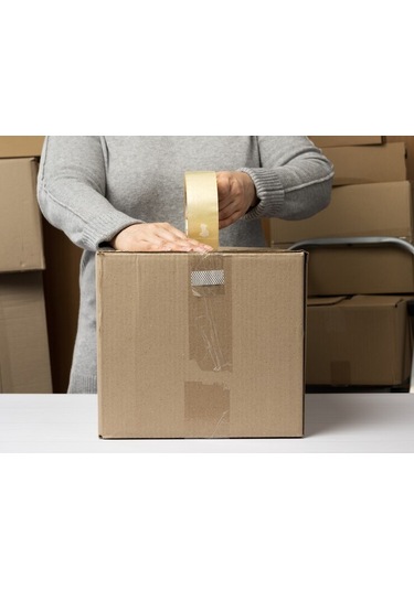 Nuga Tekli Şeffaf Koli Bandı 45 Mm * 100 Metre Akrilik (1 Adet)