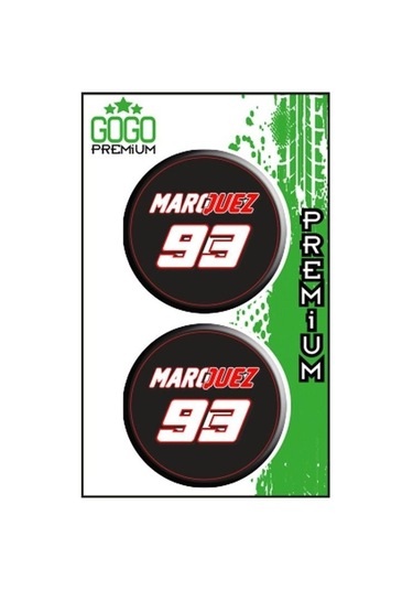 93 1 5x5 Cm İkili Damla Etiket