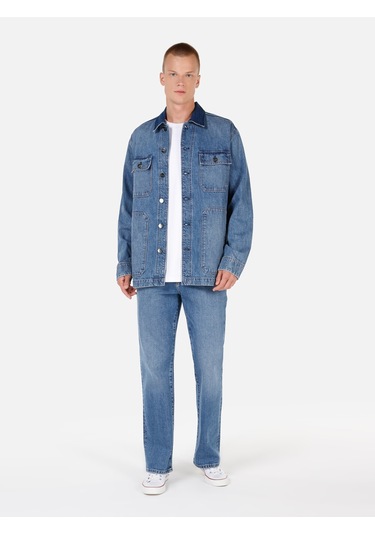 Colin's Colins Mavi Erkek Ceket Cl1070611 Q1.v1 Dn43662 Denim Colin's Colins Mavi Erkek Ceket Cl1070611 Q1.v1 Dn43662 Denim