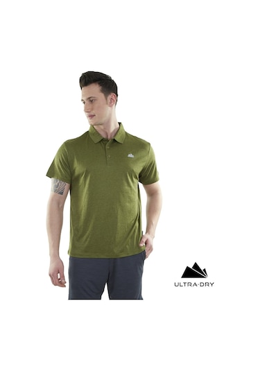 Alpinist Horizons Ultra Dry Erkek Polo T-shirt Haki 001