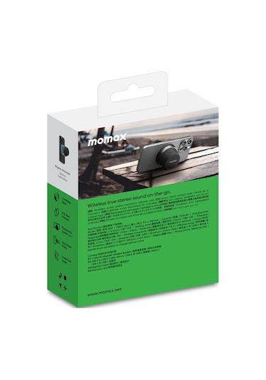 Momax BS6HKD 1-Vibe Go Manyetik Bluetooth Hoparlör