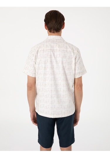 Pierre Cardin Erkek Bej Gömlek Kısa Kollu 50304509-vr011 Bej Pierre Cardin Erkek Bej Gömlek Kısa Kollu 50304509-vr011 Bej