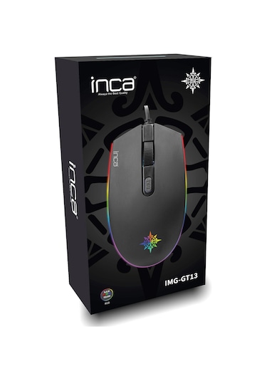 Inca IMG-GT13 Kablolu RGB Optik Mouse