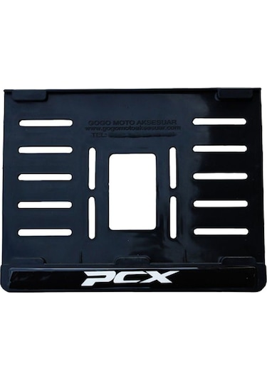 Gogo Honda Pcx Uyumlu 2 Plastik 15x24 Cm Kırılmaz Plakalık