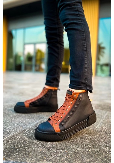 Ch167 Gst Blazer Erkek Bot Sıyah/taba Çok Renkli