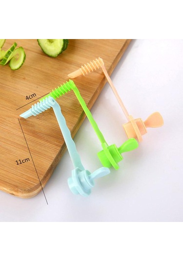 Havuç Spiral Dilimleyici Mutfak Kesme Modelleri Patates Kesici Pişirme Aksesuarları Ev Aletleri Arı Yeşil