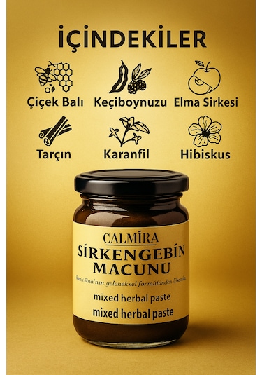 Calmira Sirkengebin İbn-i Sina Probiyotik Form Macun 240 G