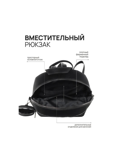 Kari Şehir A5 Deri Sırt Çantası 463477541 Siyah