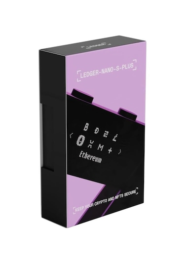 Ledger Nano S Plus Mat Siyah - Kripto Donanim Cüzdani Ile Kript