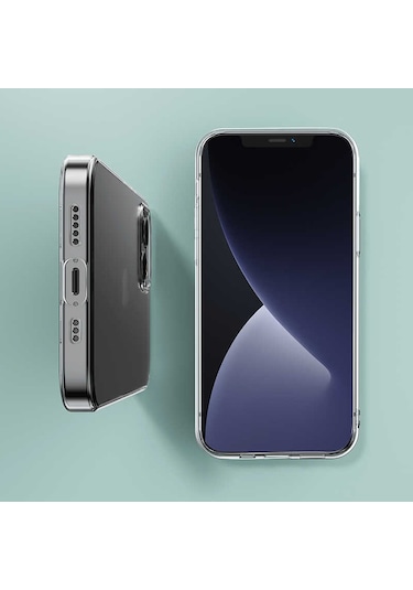 Benks Apple Uyumlu iPhone 12 Pro Max Kılıf Benks Transparent Kapak ZORE-218676