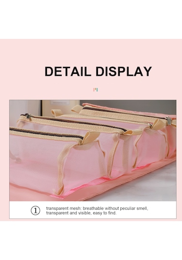 Moveevo 4'ü 1 Arada Makyaj Kozmetik Çantası Tuvalet Çantası Taşınabilir Büyük Kapasiteli Katlanır Depolama Düzenleyici