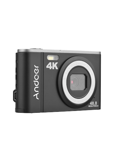 Hallow Andoer D12967P 48 MP 4K 2.88" Taşınabilir Dijital Kamera