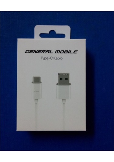 General Mobile Type-C Kablo Beyaz M100692