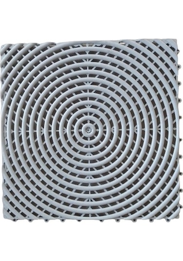 Plastik Karo 40x40 Copolimer Zemin Kaplama Gri