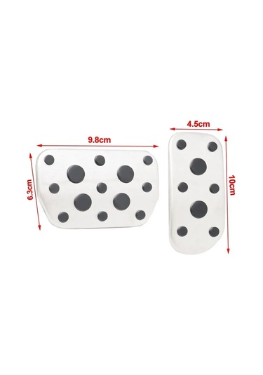 Aubrac Toyota, Lexus Nx İçin Pedal Kapakları 152553358