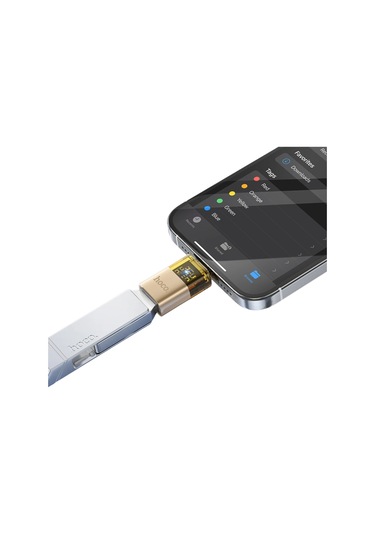 Hoco. Ua36b Tak Çalıştır Type-c To Usb 3.0 Dönüştürücü - Siyah