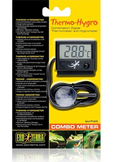 Exo Terra Led Hygrothermo Meter Comb -v
