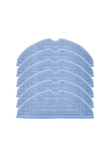 Danri Yedek Mikrofiber Paspas Roborock T7s T7s 6 Adet - Mavi 蓝色的