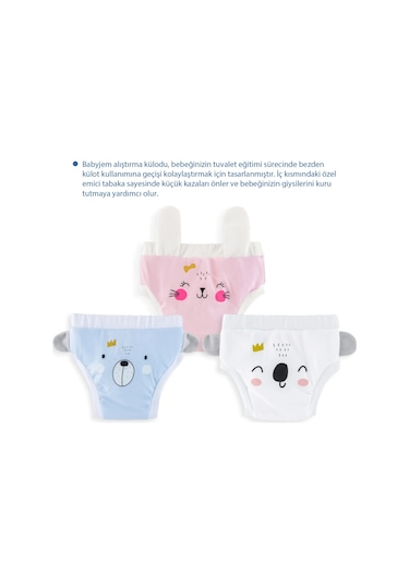 Babyjem Soft Alıştırma Külodu Mavi 2 Yaş