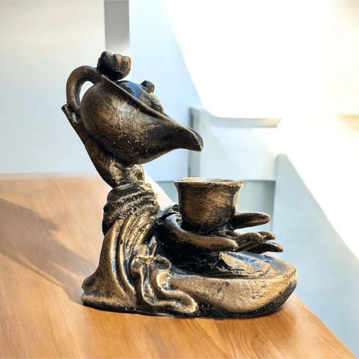 Dekoratif Polyester Tütsülük Biblo Gold Eskitme