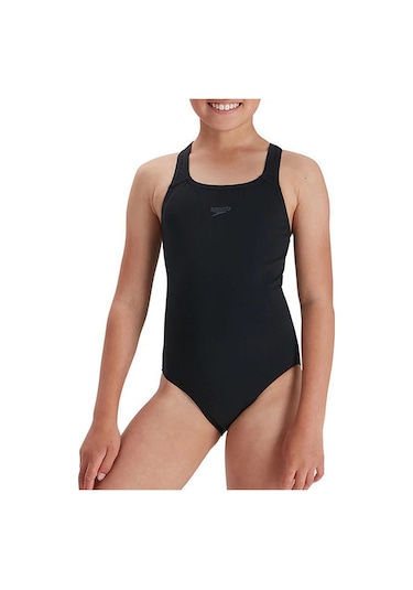 Speedo Eco End Medalist Kız Çocuk Yüzücü Mayosu 8 134570001 Siyah 001