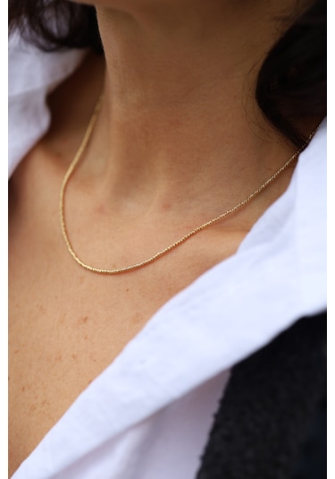 Yenigün Kuyumculuk 14 Ayar Altın Mini Dorika Dizisi Kolye Kly17114