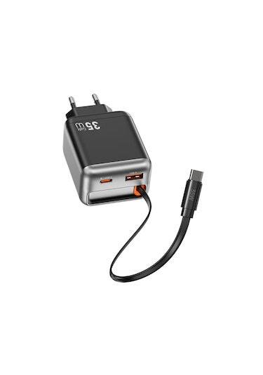 Wiwu Wi-g029 Helix Series Gan Technology Fast Charging Head Usb-a To Type-c Pd 35w Type-c Wired Charging Set 70 Cm Wiwu Wi-g029 Helix Series Gan Technology Fast Charging Head Usb-a To Type-c Pd 35w Type-c Wired Charging Set 70 Cm