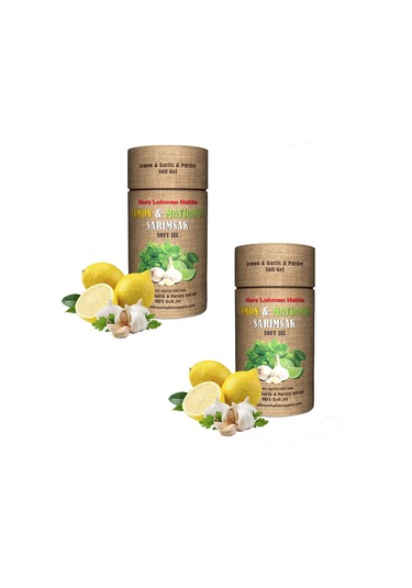 Limon Maydanoz Sarımsak 60 Softgel x 2 Kutu Limon Sarımsak Kürü