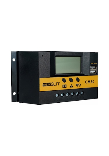 Mexxsun 30 A Amper 12 24 V Volt Şarj Kontrol Cihazı Regülatör