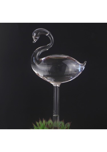 Ximistore9 El Ile Yapımı Cam Kuş Sulama Aleti Otomatik Süzme Fonksiyonuyla Ev Bitkileri İçin Pratik Sulama Aracı