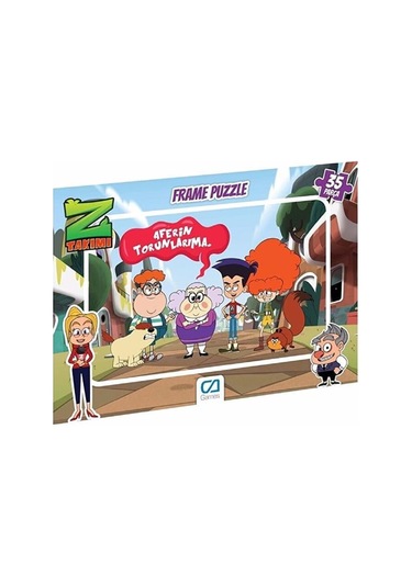 Yapboz- Ca.5163-5164 Z Takımı Frame Puzzle 35