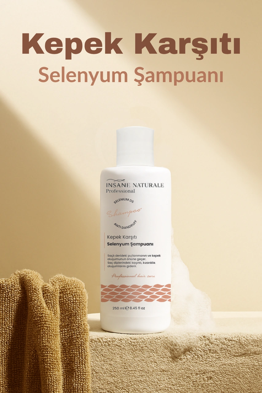Insane Naturale Kepek Karşıtı Selenyum Şampuanı 250 ML