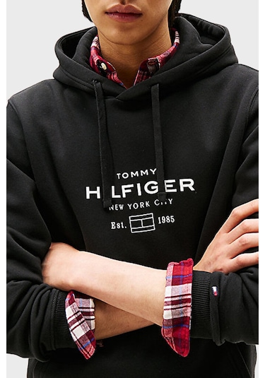 Tommy Hilfiger Erkek Sweat Mw0mw40864 Bds Siyah Siyah Tommy Hilfiger Erkek Sweat Mw0mw40864 Bds Siyah Siyah