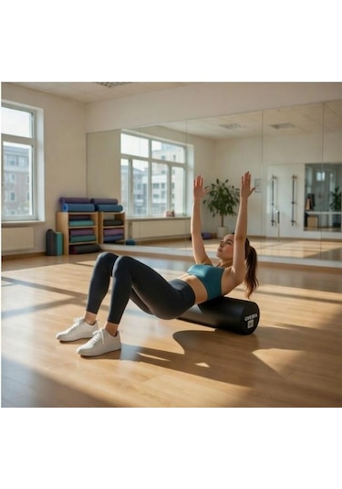 Avessa Bfr Uzun Foam Roller Siyah 90x15cm