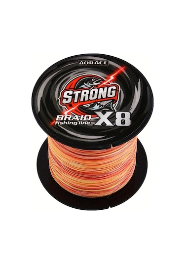 Brightnova Dayanıklı 8 İplik Örülmüş C 1.0 0.18mm 15lb Misina 300m 328yd 10 100lb Kamuflaj Tuzlu Su Balıkçılık