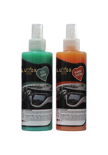 Luxor Kimya Özel Koku ve Mango Kavun Oto Kokusu 2x200 ML