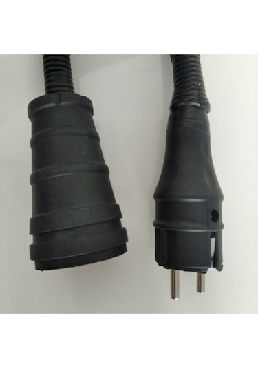 10 Metre Dış Ortam Spiral Zırhlı Uzatma Kablosu - G3x2.5 Kablo Kesiti 10 Metre