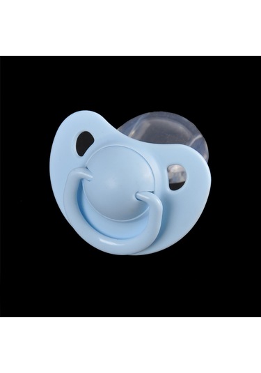 Adet Şeker Renk Kawaii Büyük Yetişkin Emzik Besleme Nipelleri Tasarımı İle Arka Kapak Besleme Ürünü Yetişkin Boyutu Şeffaf