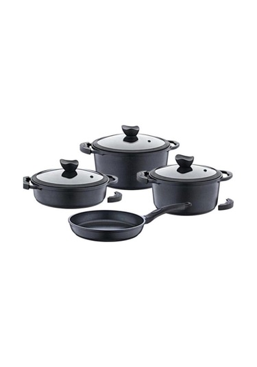 OLİKA DTS PAL704 PALLADİUM 7 PARÇA DÖKÜM TENCERE SETİ