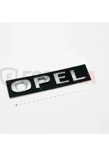Bagaj Yazısı Yeni Model Opel