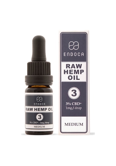 Endoca Medium CBD %3 Raw C.b.d. Yağı Cbd Yağ 10 ML