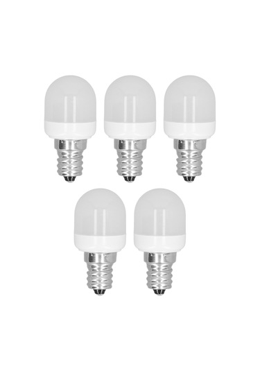 Adet Tavan Lambası 1,5 W Yüksek Sıcaklığa Dayanıklı Beyaz 75 Işık Akısı E12 Tabanlı Led Ampuller Ofis Yatak Odası Koridor Sıcak Işık