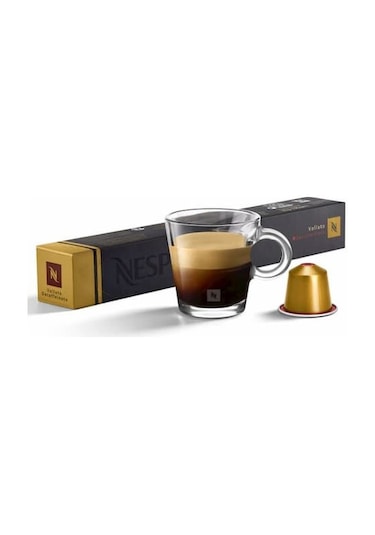 Nespresso Volluto Decaffeinato Kafeinsiz Kapsül Kahve Tatlı veHafif (4) 10'lu