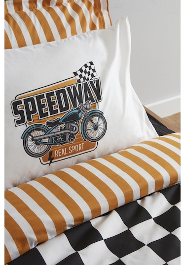 Karaca Home Young Speed Way %100 Pamuk Tek Kişilik Fitted Nevres 200.22.14.0316