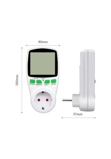 S-line Dt-wt1 Priz Tipi Wattmetre